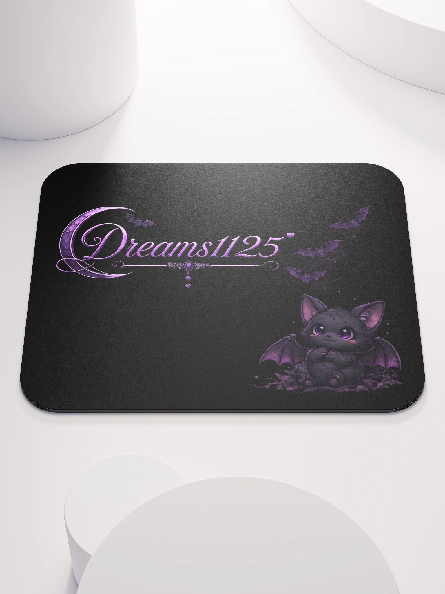 Dreamy Bat Basic Mouse Pad product image (1)
