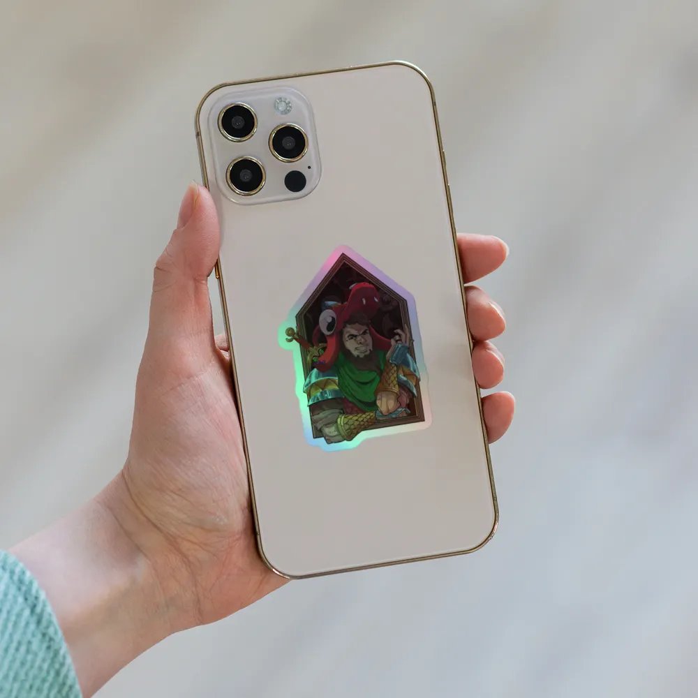 ANTONallcaps Holographic Sticker product image (5)