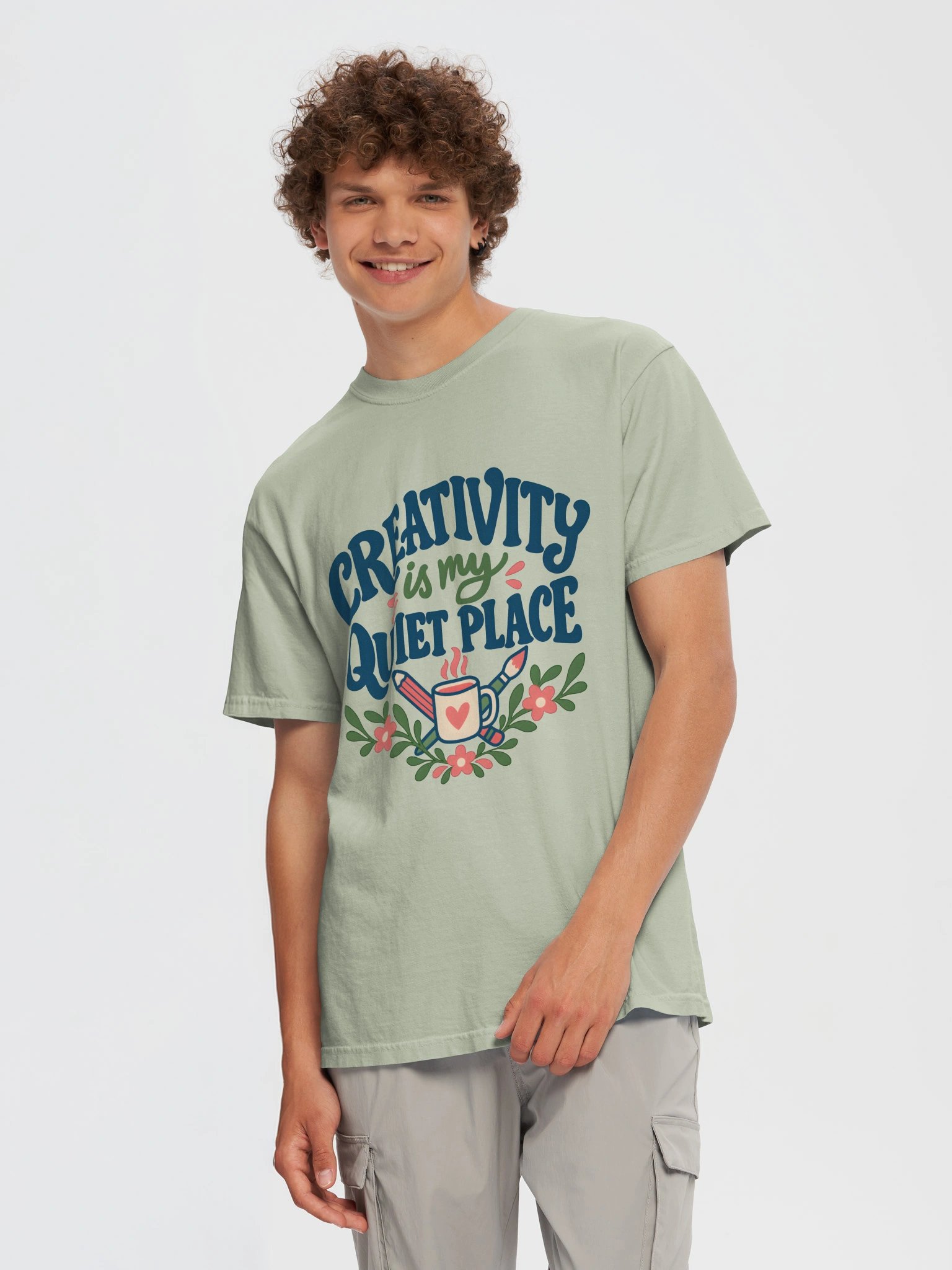 Creativity Is My Quiet Place Tee product image (95)