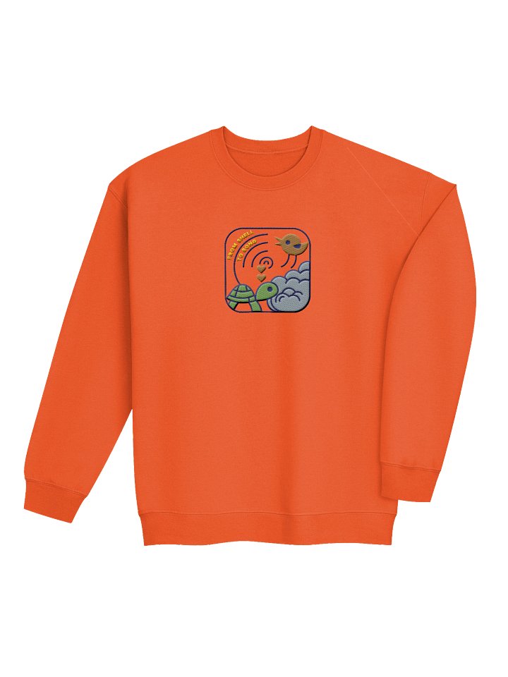 Emotional Growth Turtle & Bird Nature Sweatshirt - Embroidered product image (2)