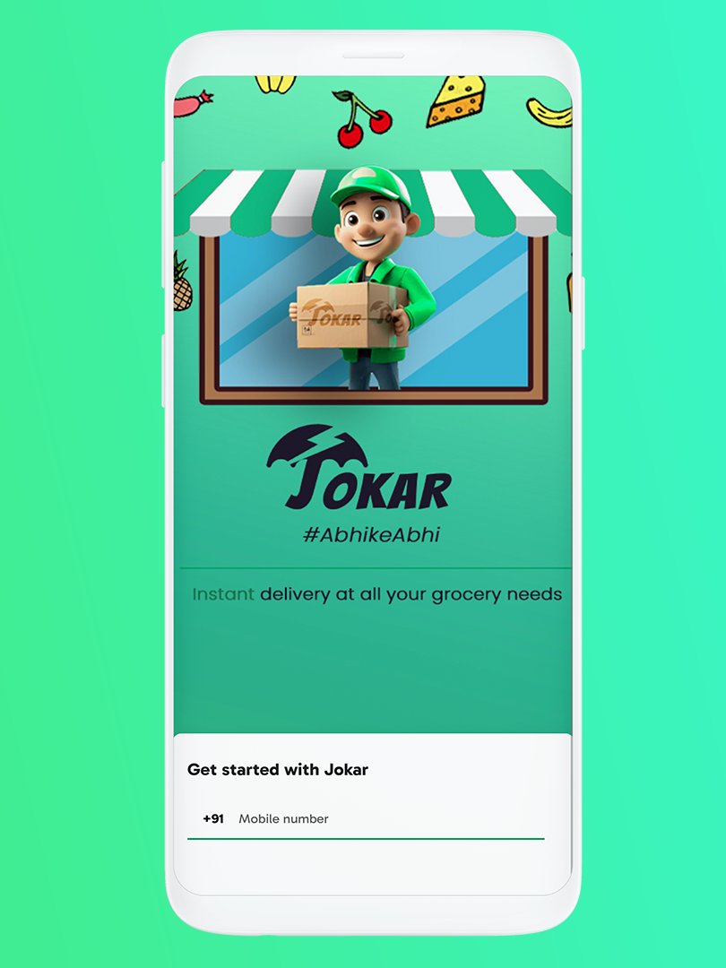 Ionic Jokar (All-in-One Delivery – Dunzo Clone) App Template product image (8)