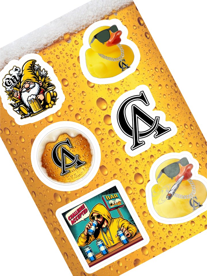 CA STICKER SHEET #1 product image (1)