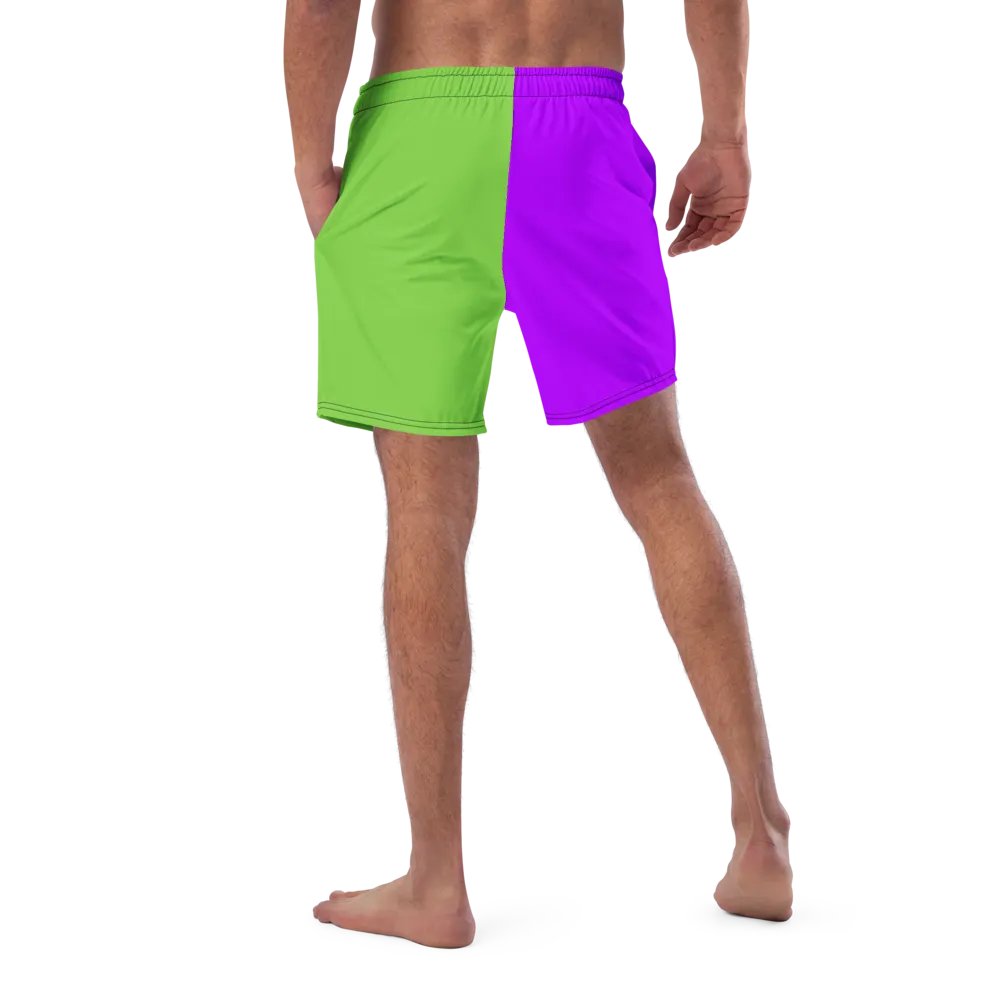 SPOOKY JOOCE Swim Trunkz - Purple/Green product image (3)