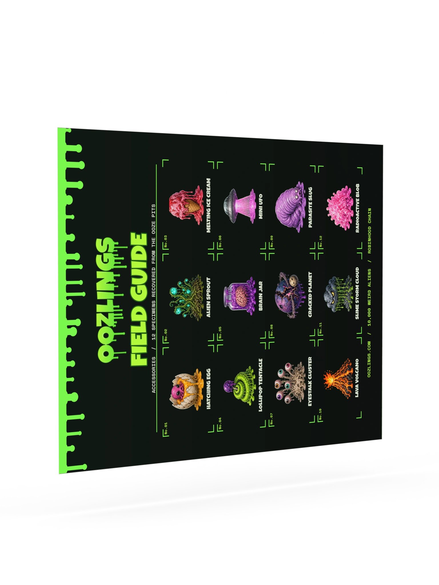 Oozlings Accessory Field Guide Poster product image (7)
