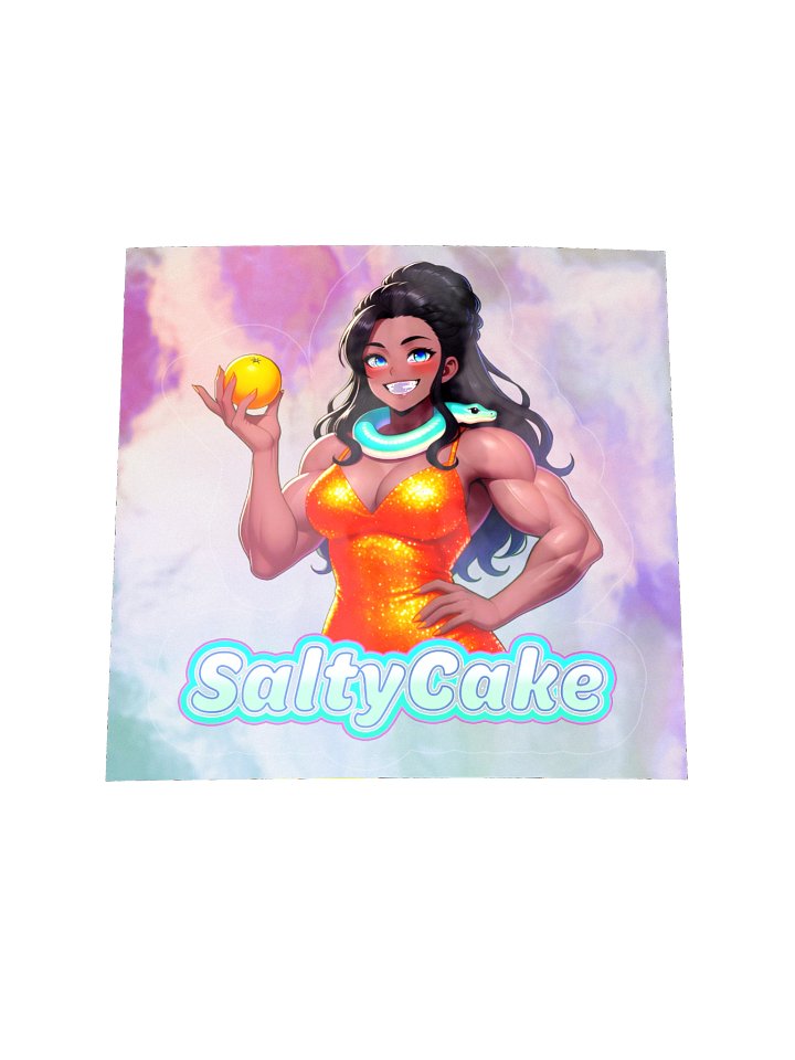 SALTYCAKE ORCHARD Kiss Cut Holographic Sticker product image (2)