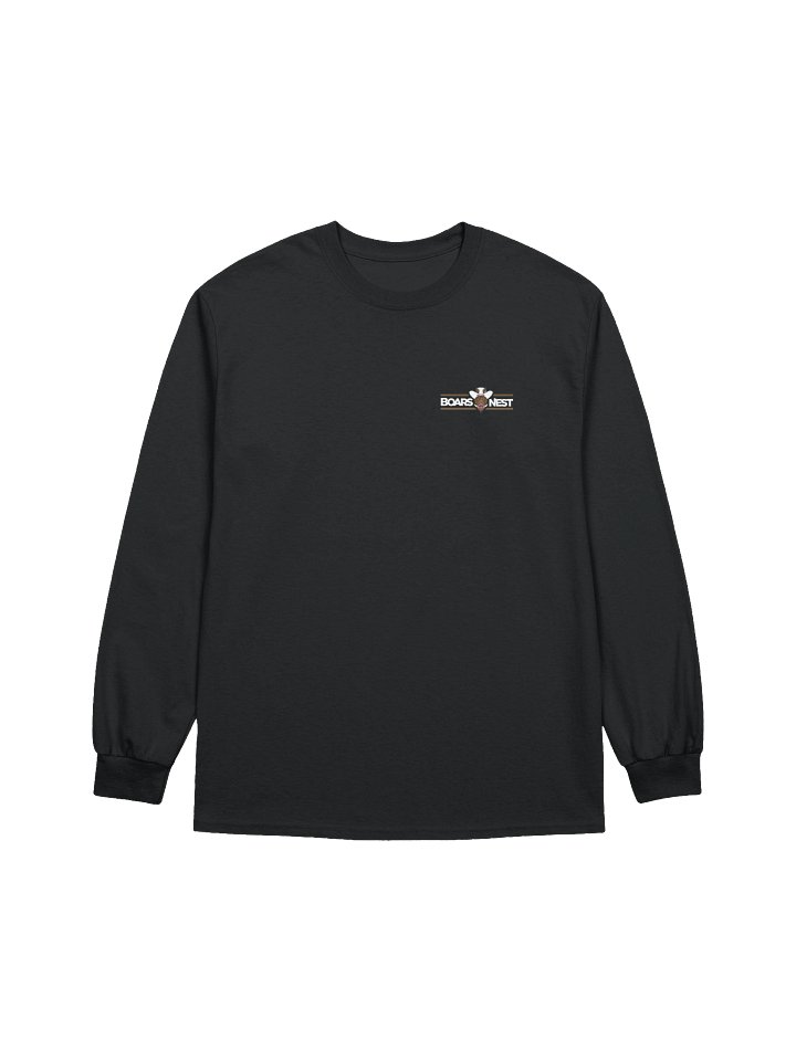 Rustic Boar's Head Cowboy Hat Long Sleeve Tee product image (5)