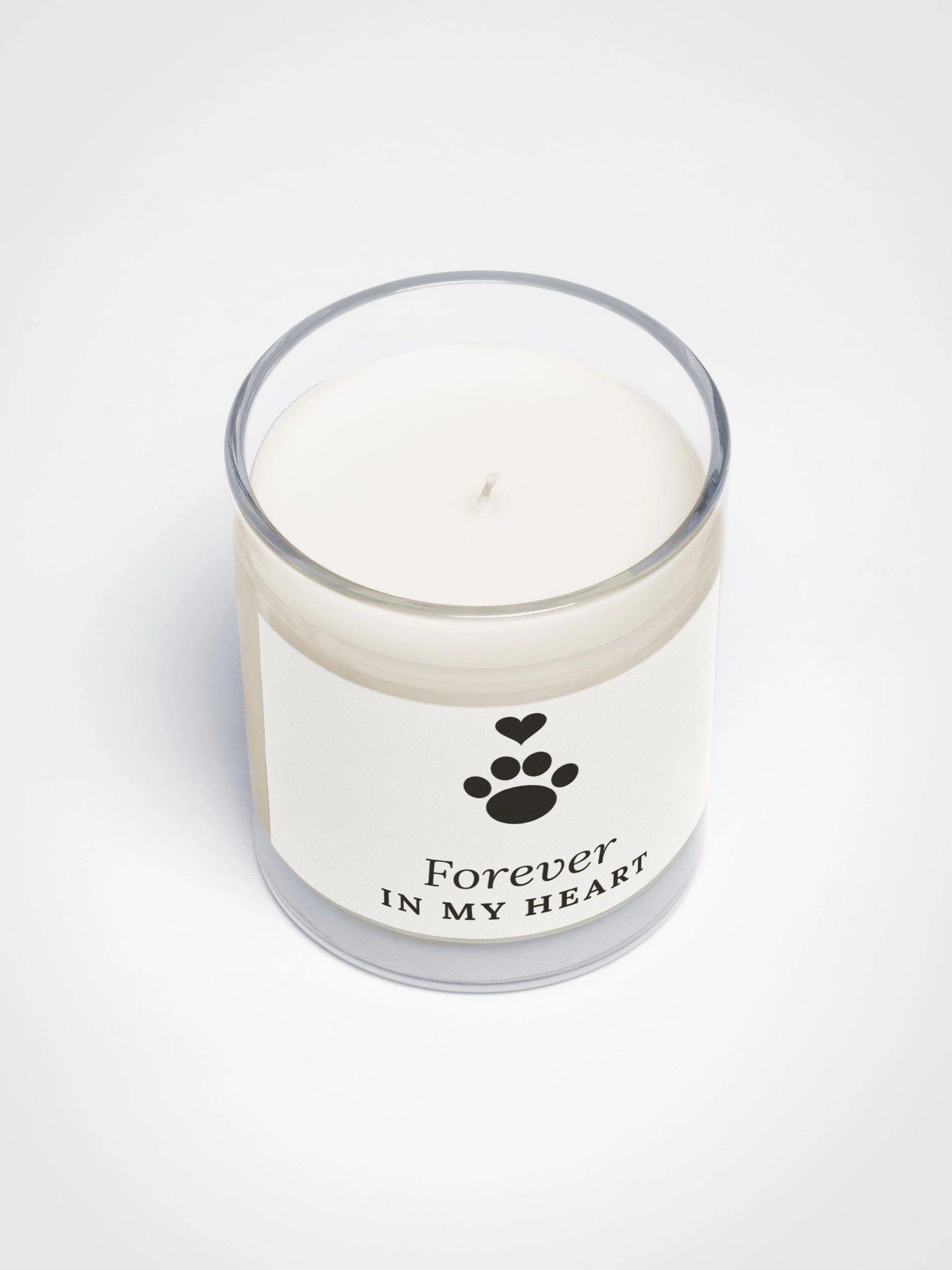 Forever in My Heart Soy Wax Candle | Pet Memorial Gift product image (3)