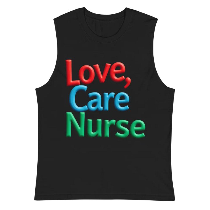Love Care Nurse Muscle Tank product image (3)