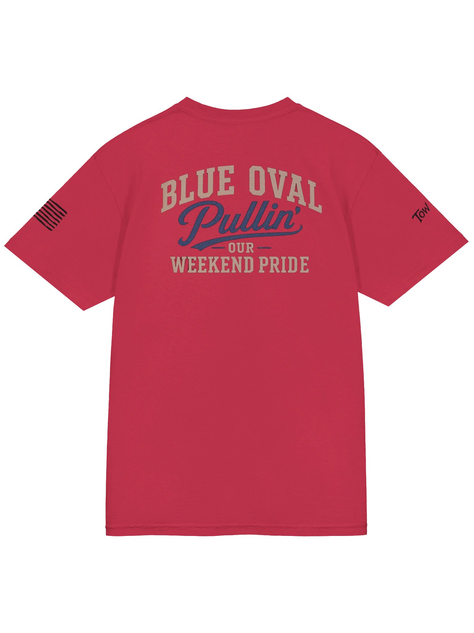 Blue Oval Pullin' Our Weekend Pride Tee product image (40)