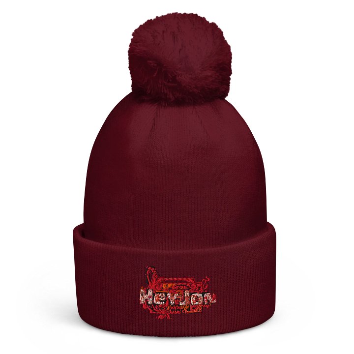 Hey Jam Vibrant Pom-Pom Beanie product image (2)