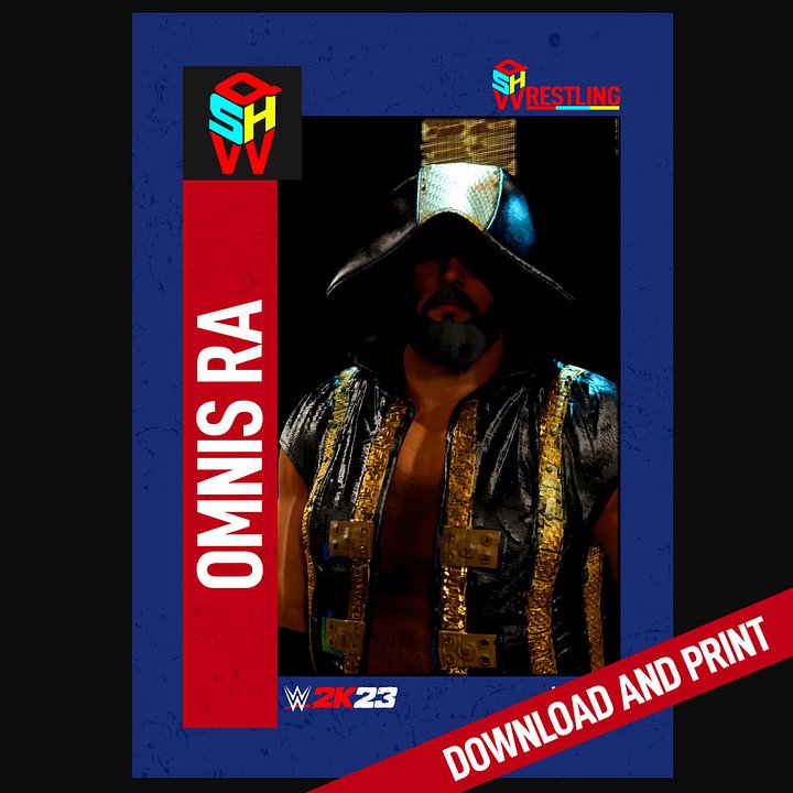 OMNIS RA QSHW COMMEMORATIVE TRADING CARD - WWE2K23 product image (1)