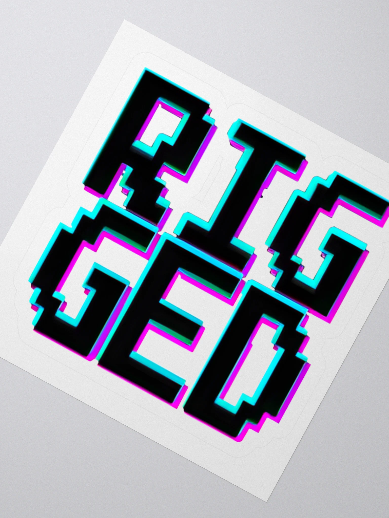 RIGGED.sticker-v1 product image (2)