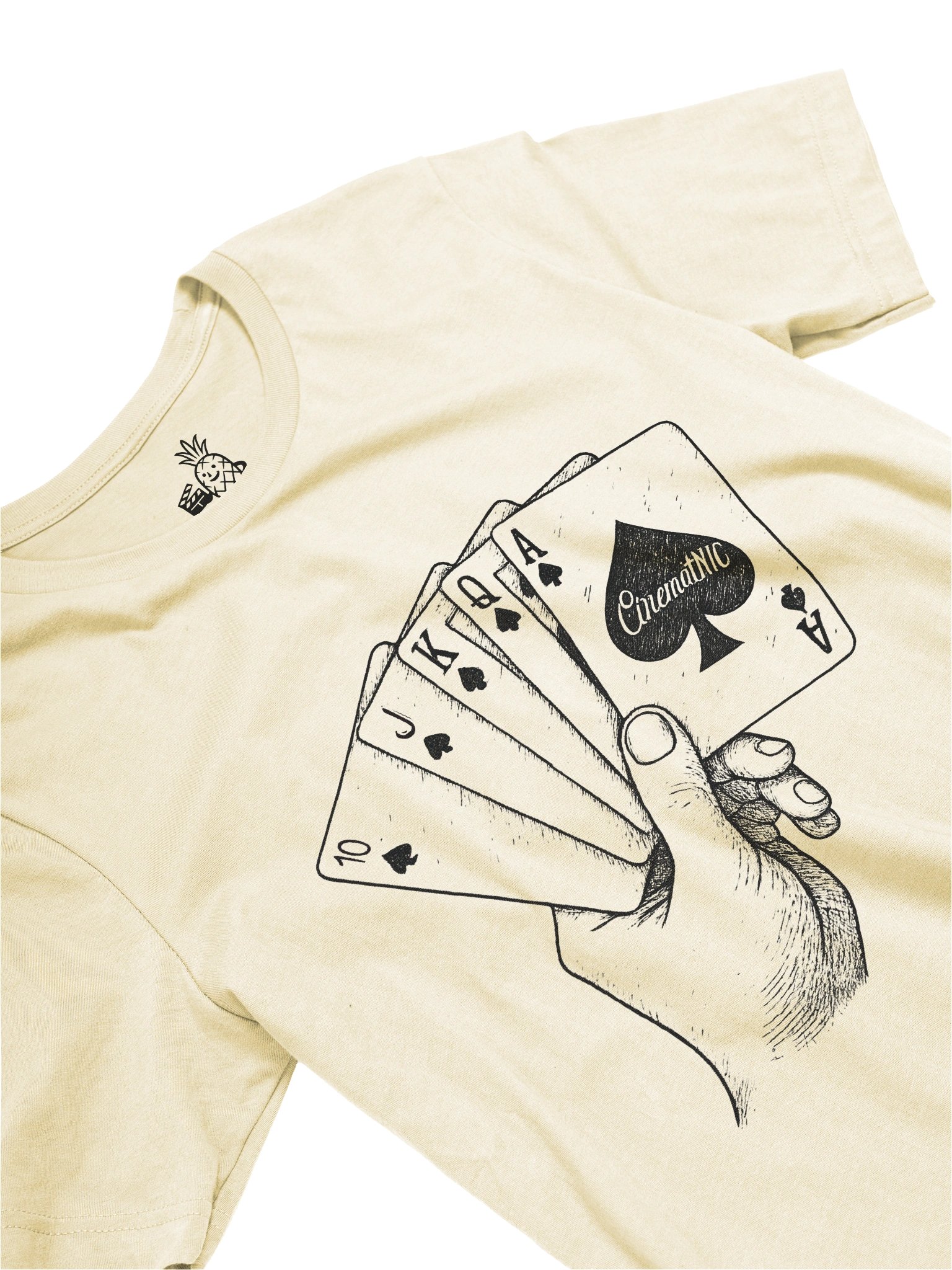 Saloon Royal Flush Poker Cards Western Wear T-Shirt product image (3)