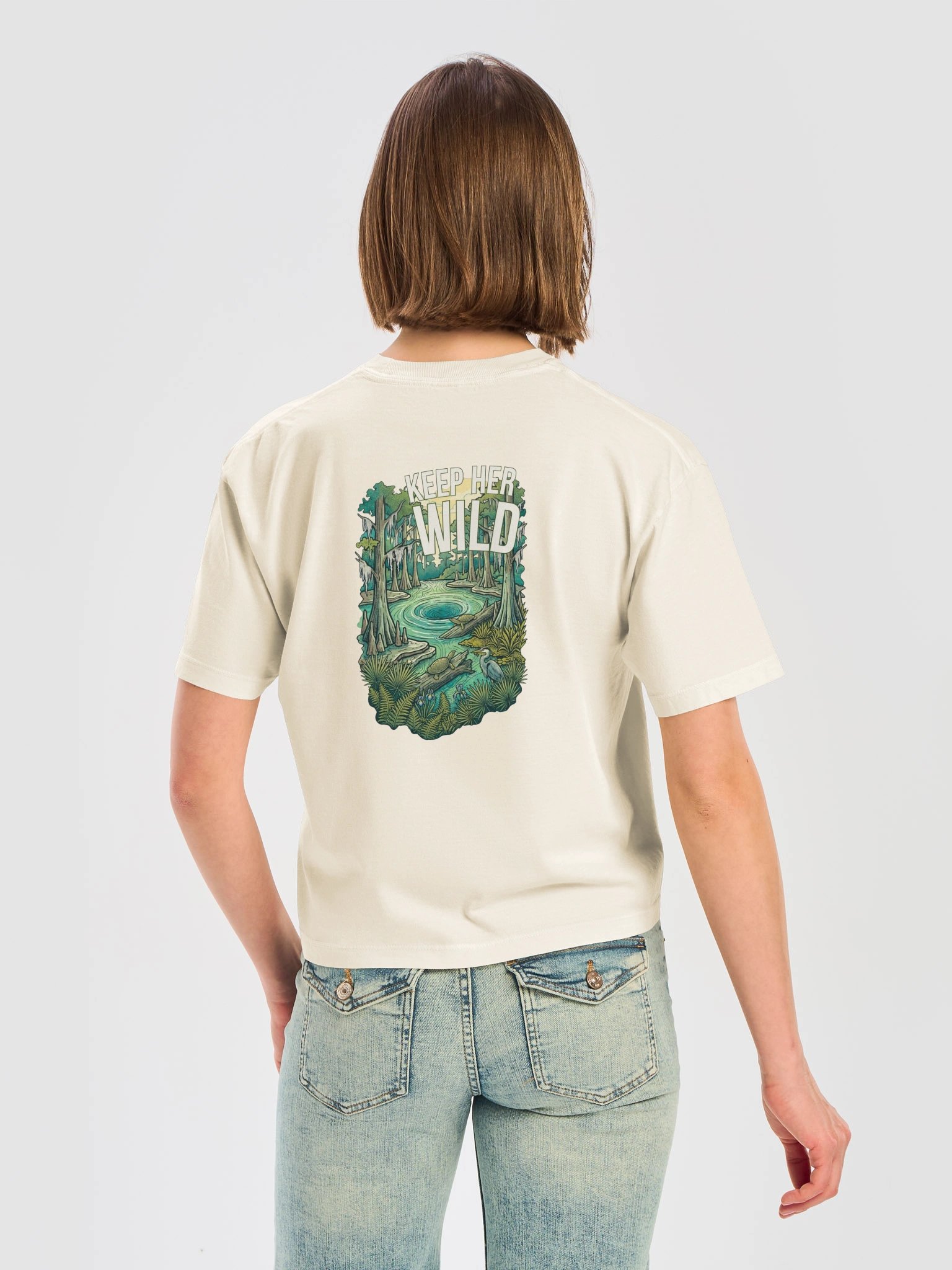 Keep Her Wild Boxy Tee product image (2)