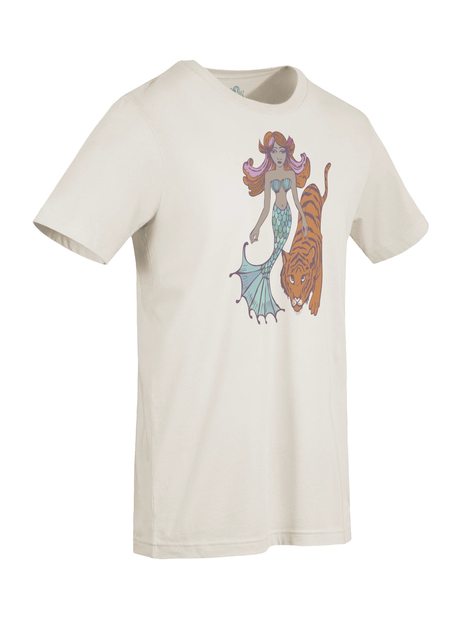 Unisex Mermaid Tiger T-shirt product image (7)