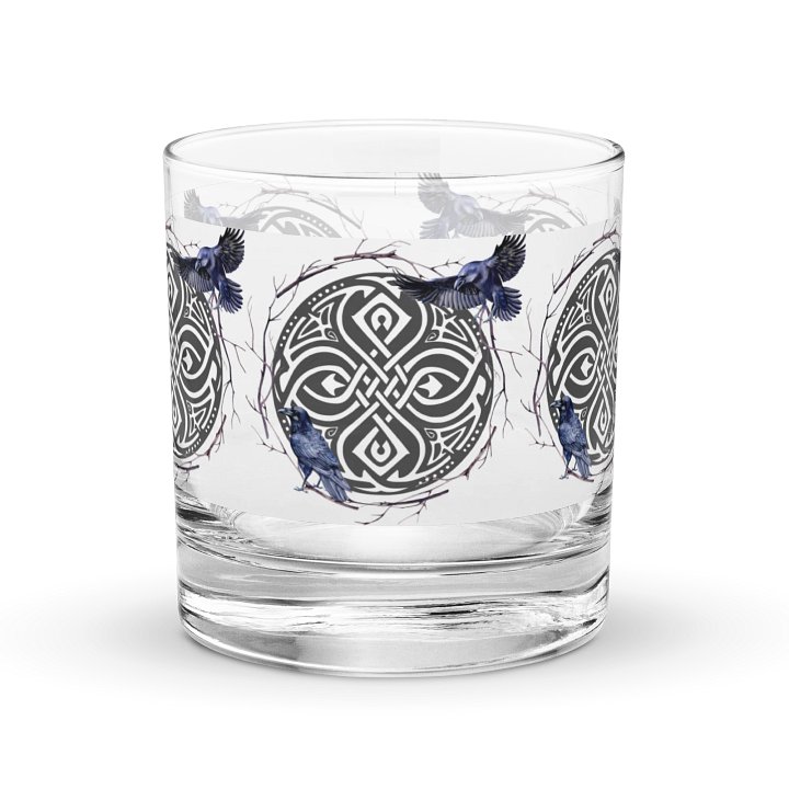 Raven's Flight Rocks Glass product image (1)
