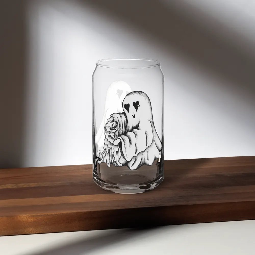 Ghost Dog and Ghost, Can-Shaped Glass product image (7)