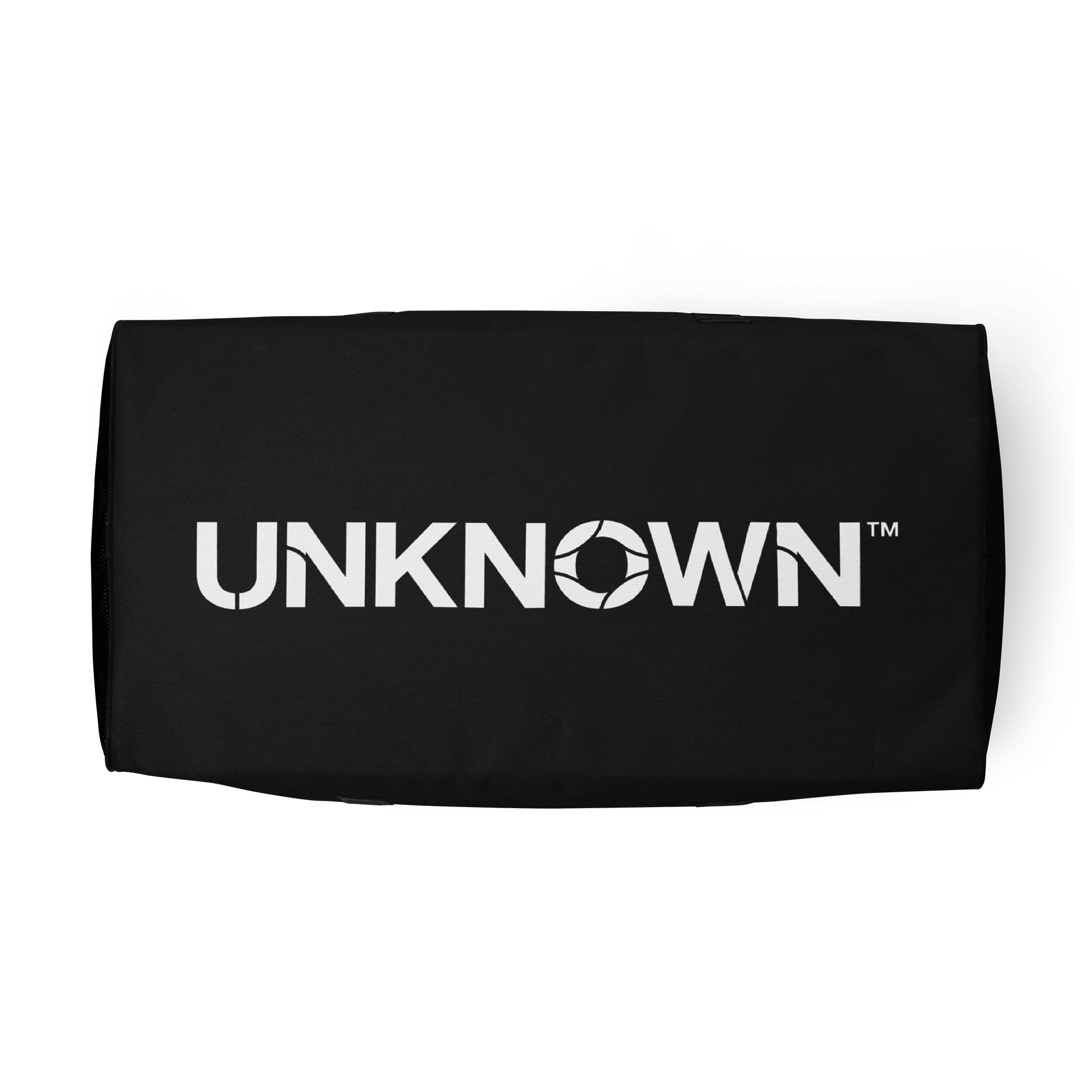 THE UNKNOWN™ — Signature Gym Duffel // Black product image (5)