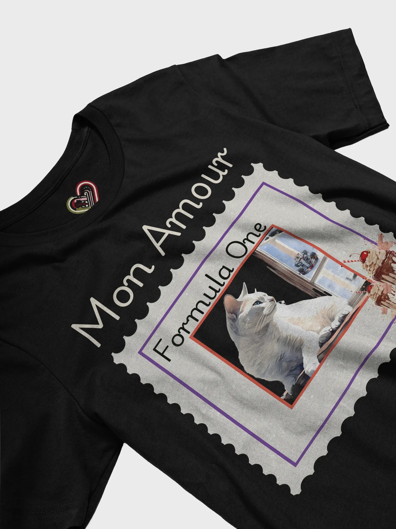 Formula 1 Cat Mon Amour T-Shirt product image (2)
