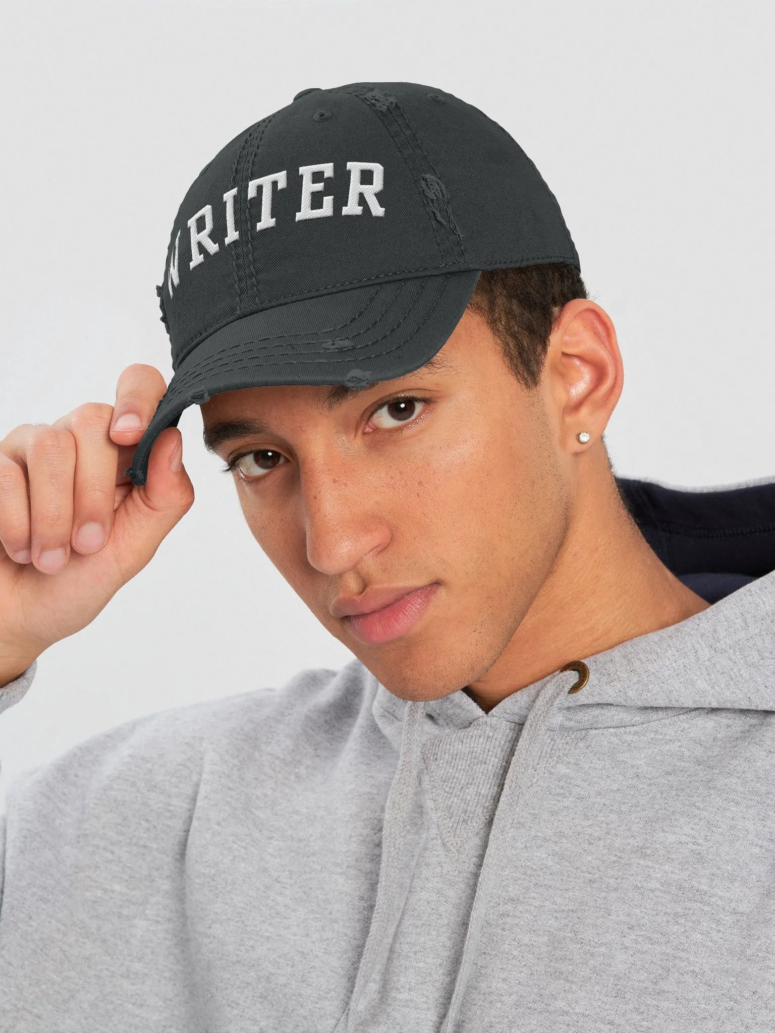 WRITER Distressed Dad Hat product image (5)