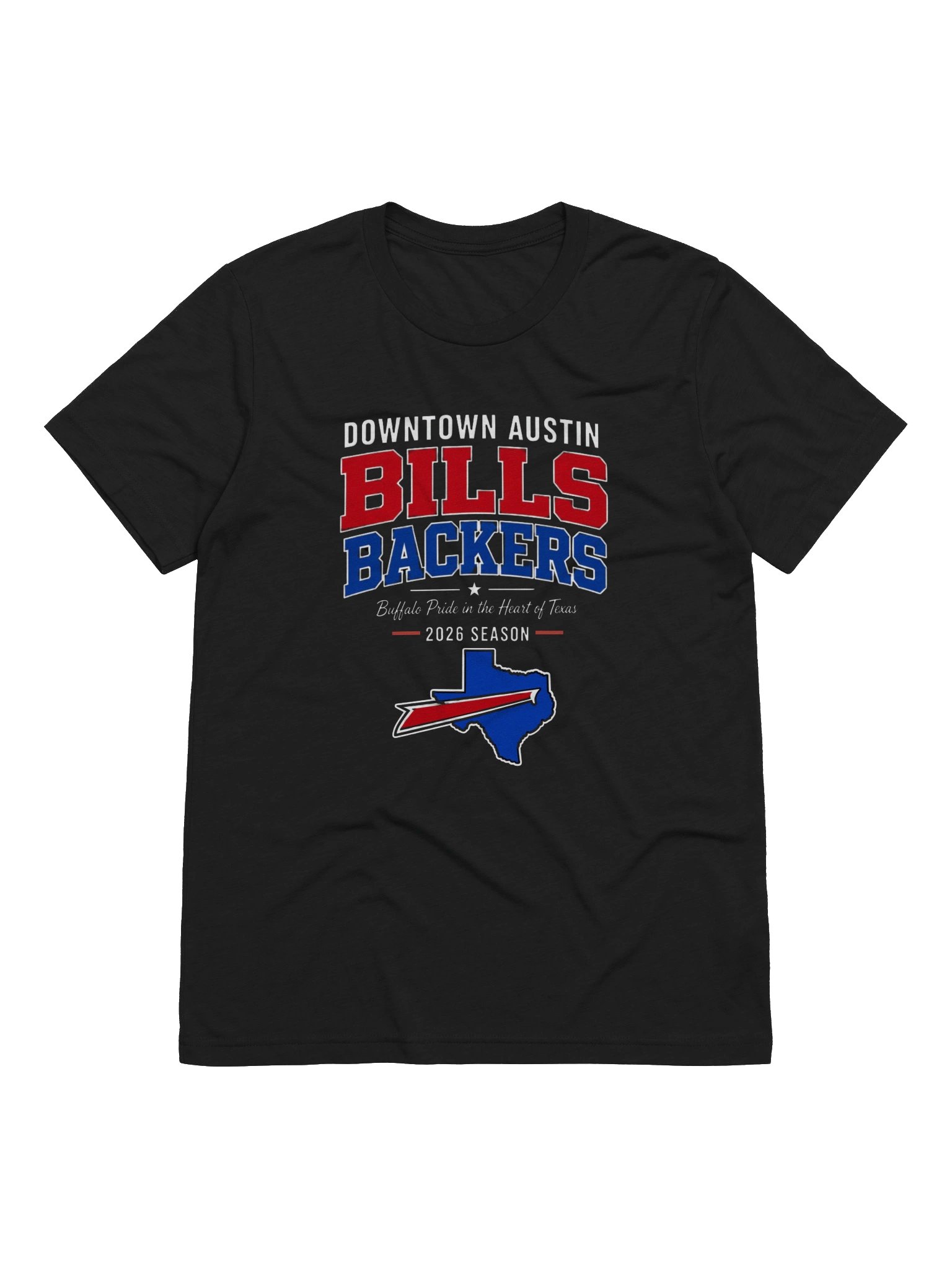 Downtown Austin Bills Backers 2026 - Unisex T-Shirt (Black) product image (1)