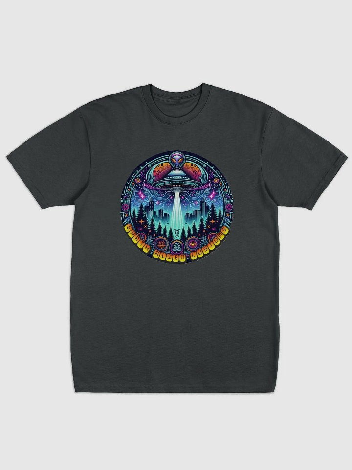 Mystical Metropolis Heavyweight Unisex Tee product image (1)