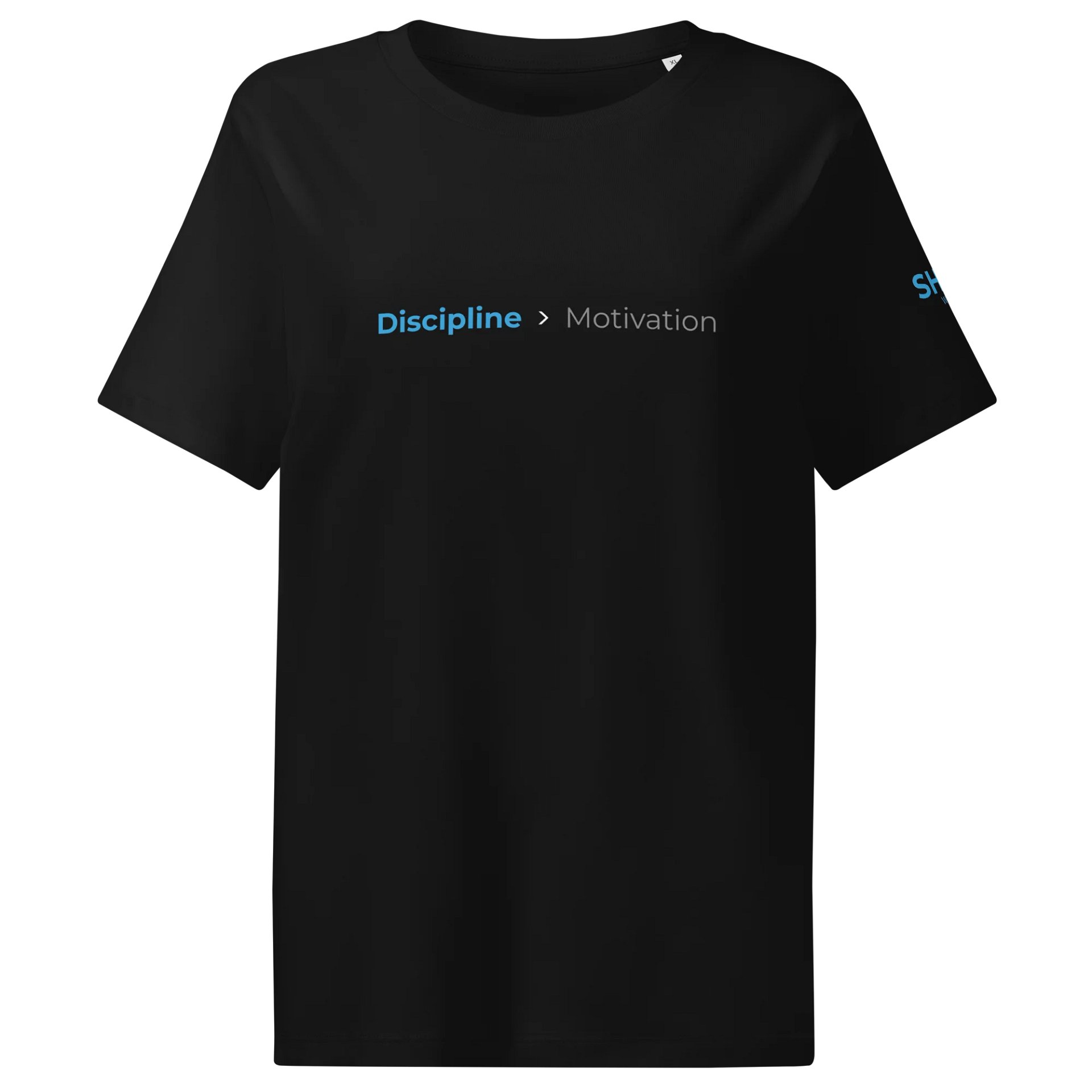 Discipline > Motivation: Women's Organic Ribbed Neck T-Shirt product image (1)