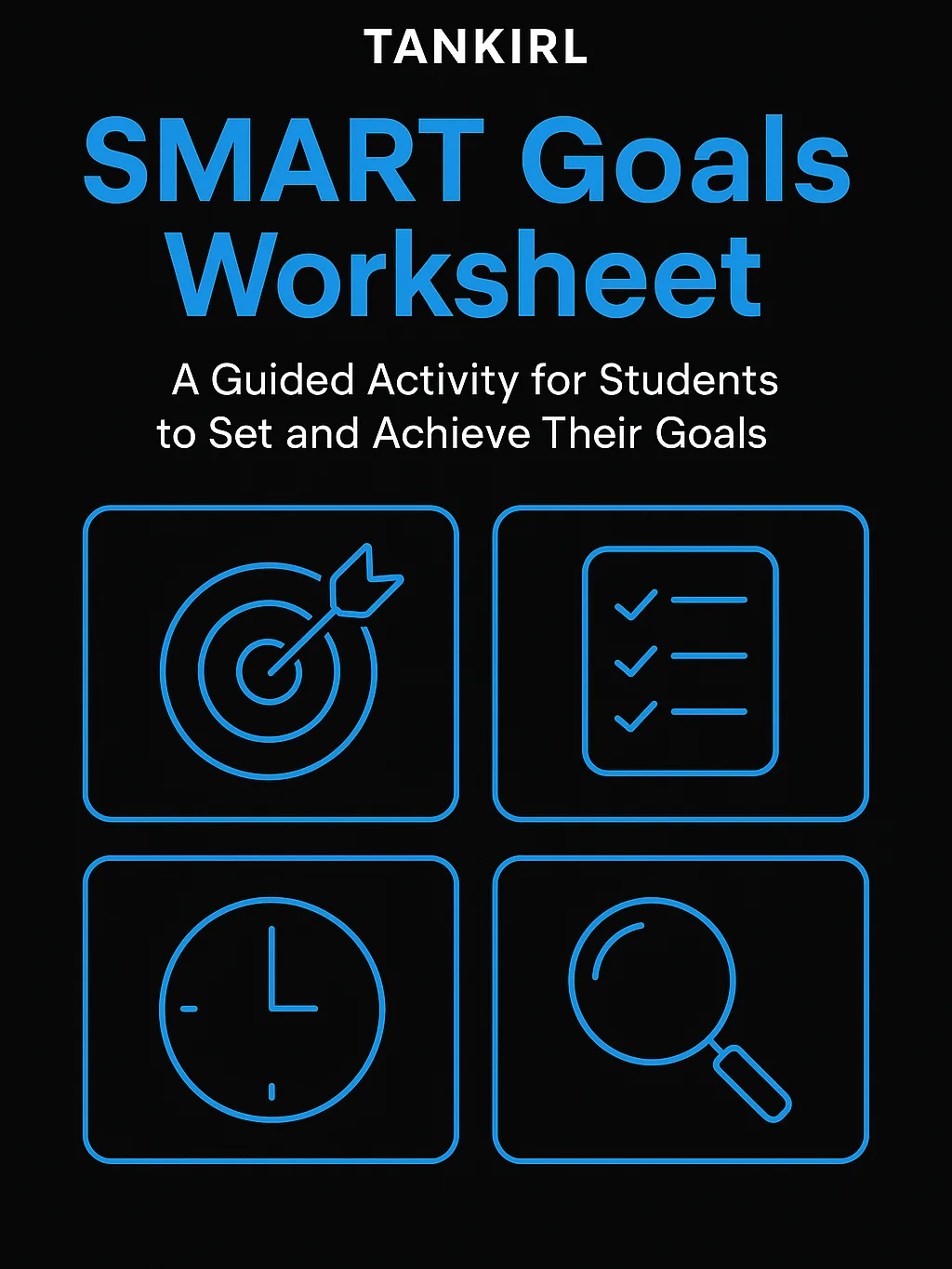 🎯 SMART Goals Worksheet (Free Download) product image (1)