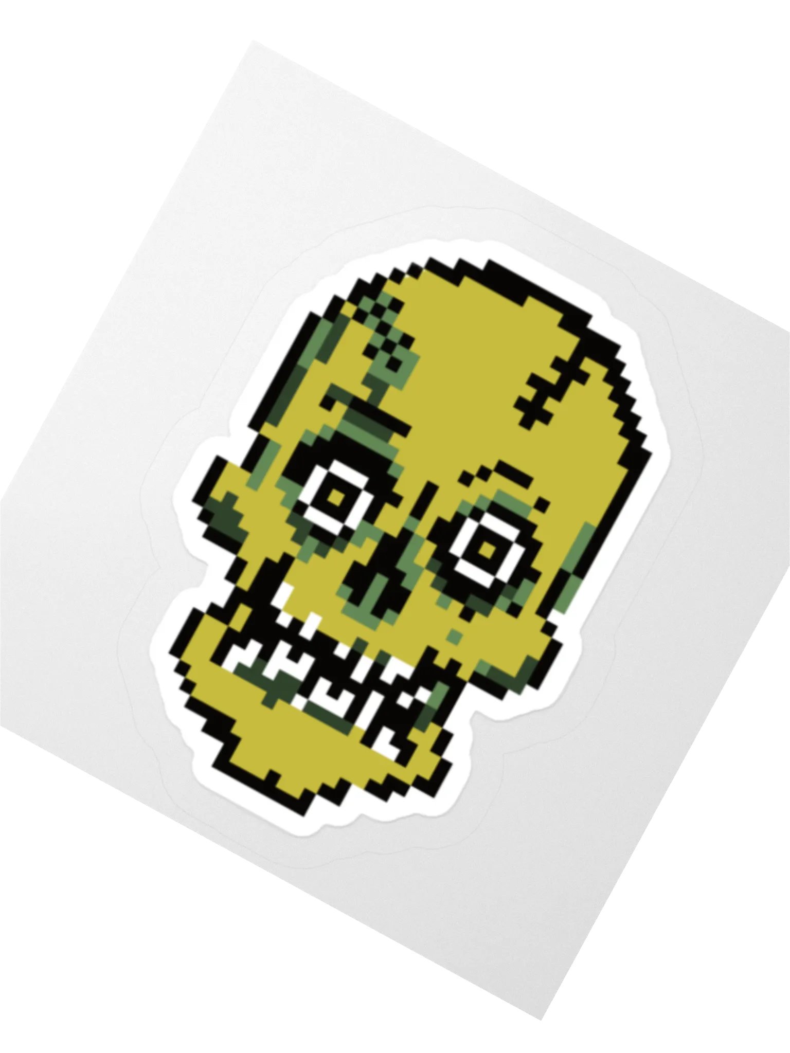 RETRO Chomps Logo Skull Kiss Cut Stickers product image (3)