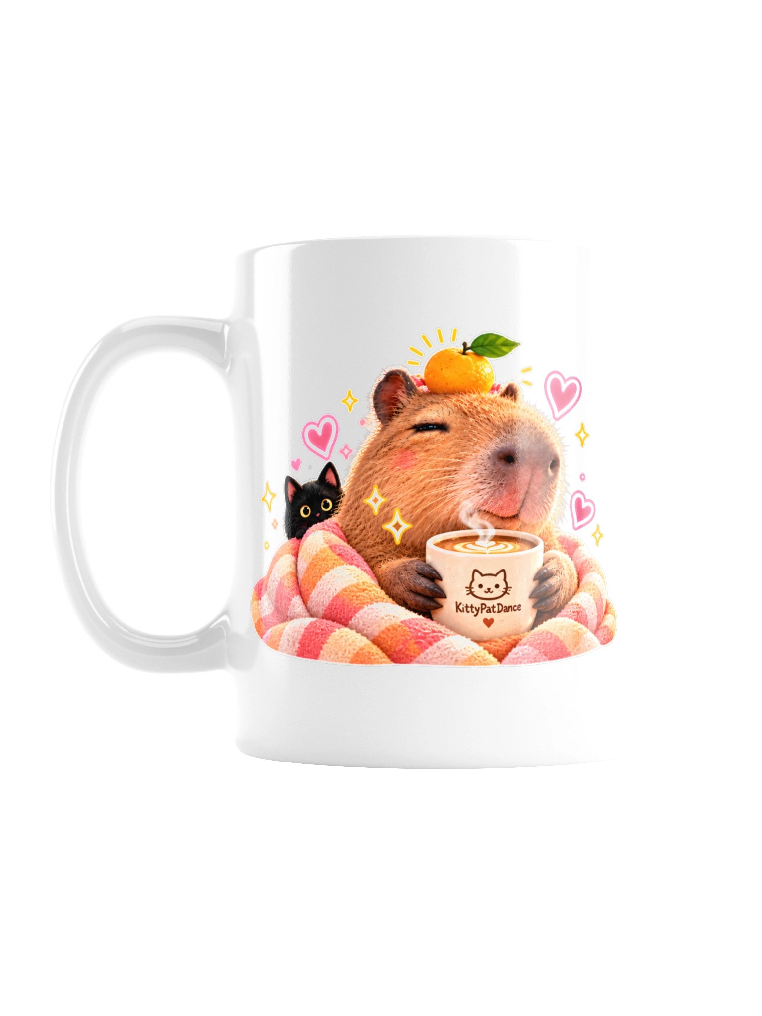 No Thoughts, Just Coffeebara Mug | CA-PY-BA-RA product image (1)