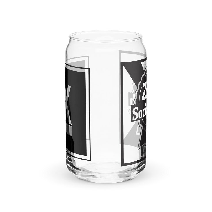 Zoxx Social Club Can-Shaped Glass product image (2)