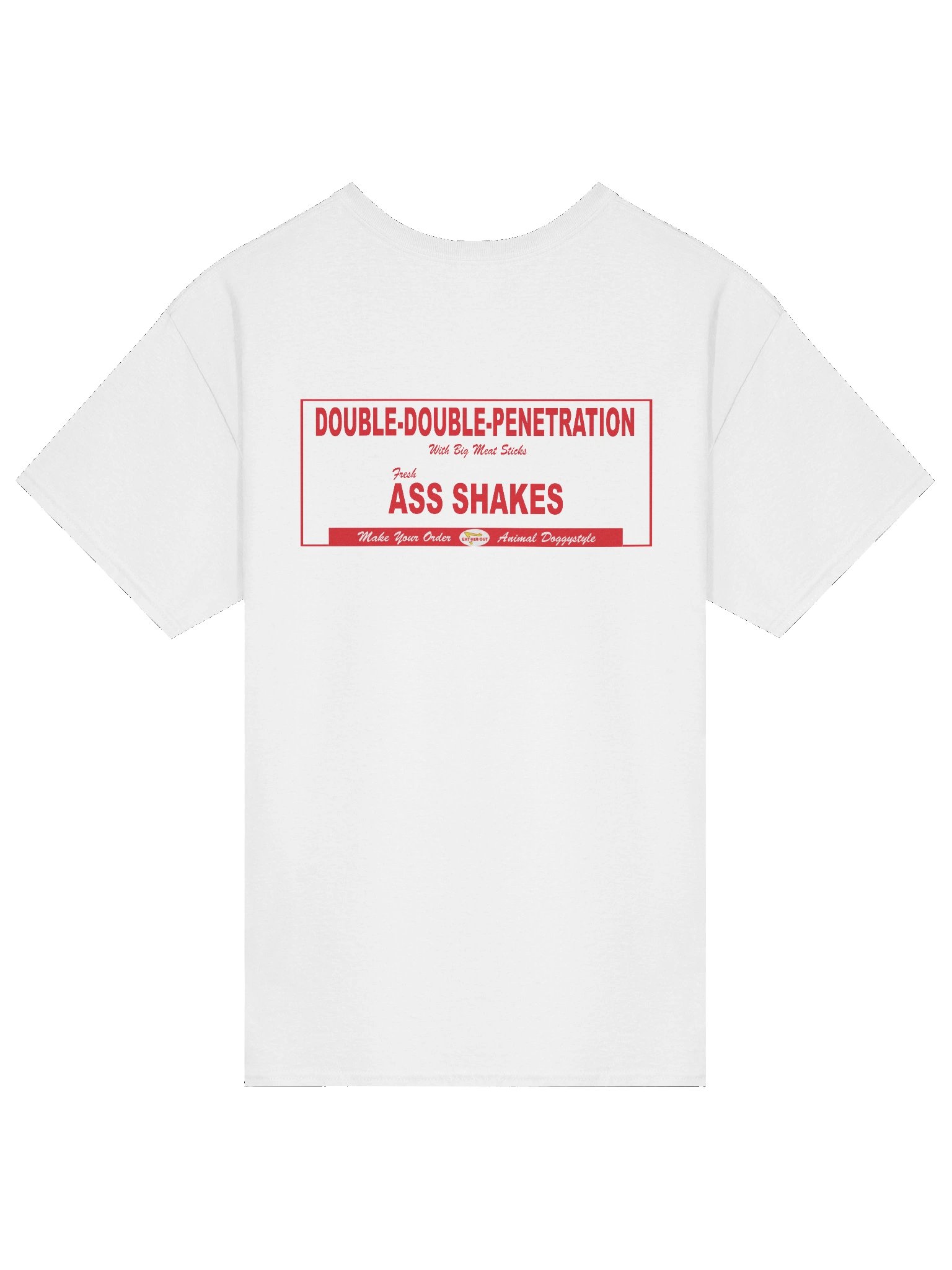 Eat Her Out Restaurant Parody Tee (white) product image (4)