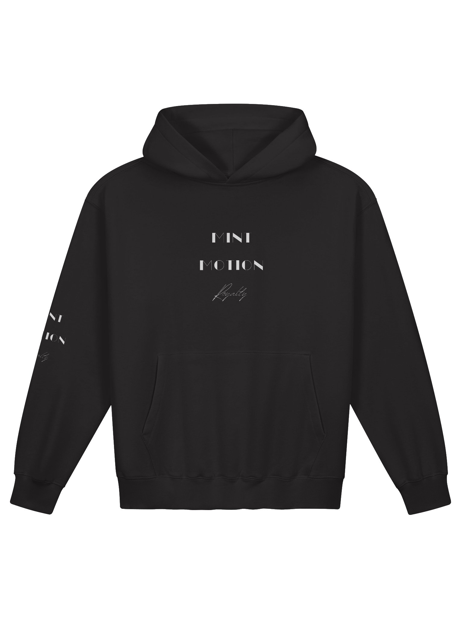 Royalty Series White Print Premium Hoodie product image (1)