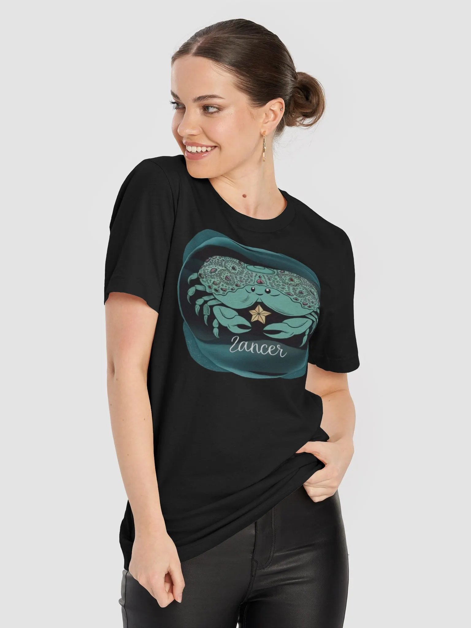 Cancer Zodiac T-Shirt - Exclusive Astrology Gift product image (1)