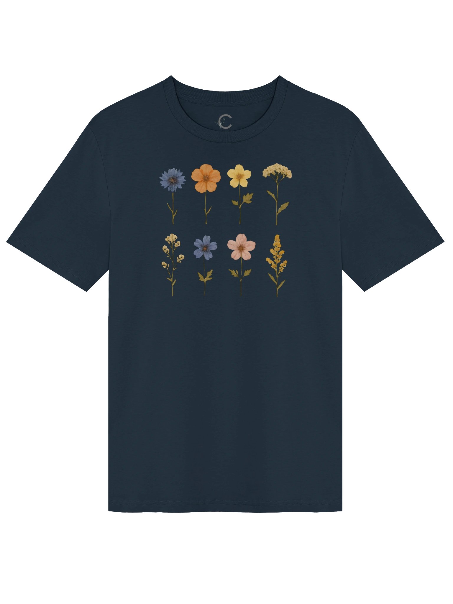Pressed Flowers II Organic T-Shirt product image (2)