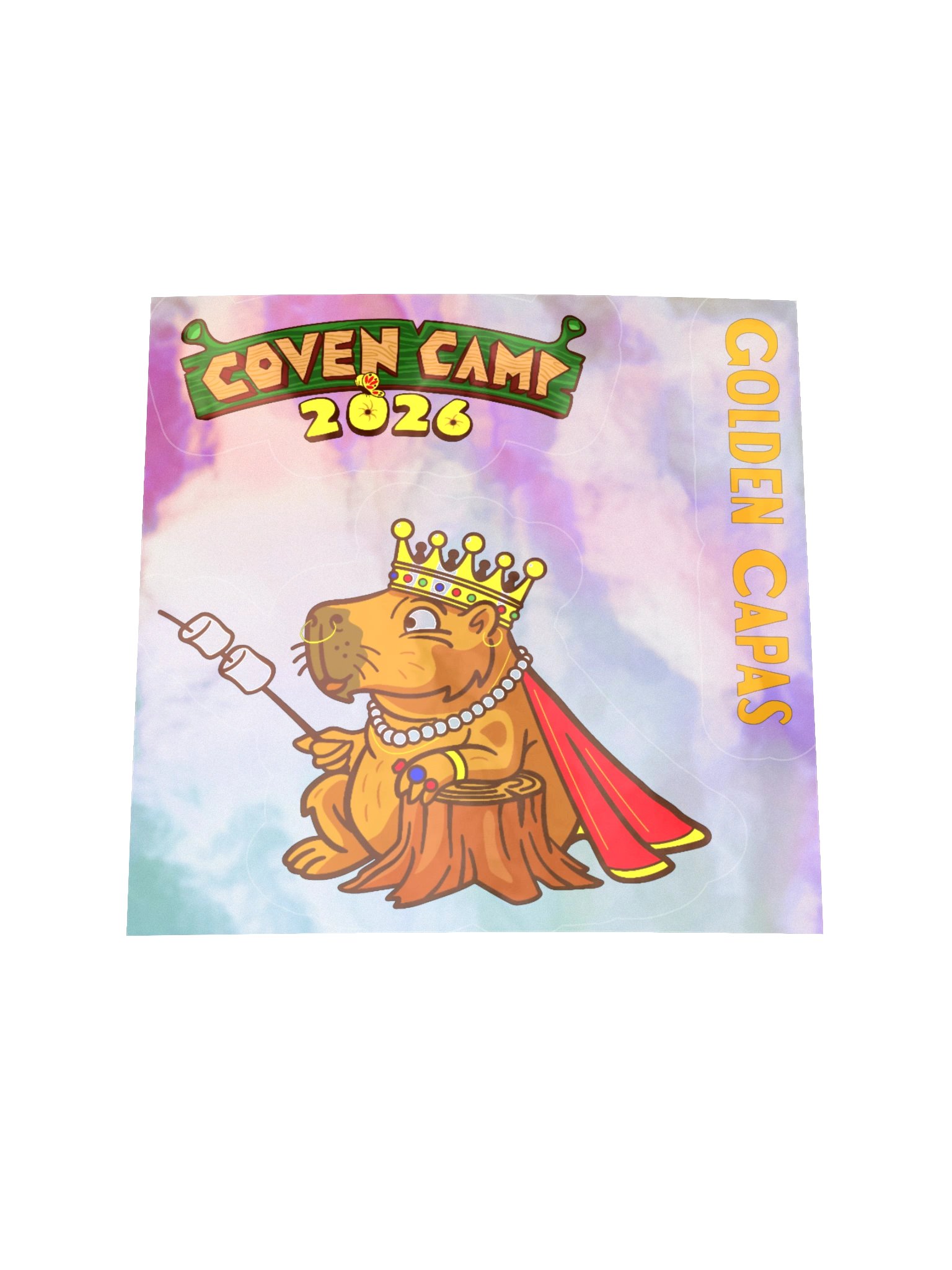 Holo Golden Capa Sticker Sheet product image (1)