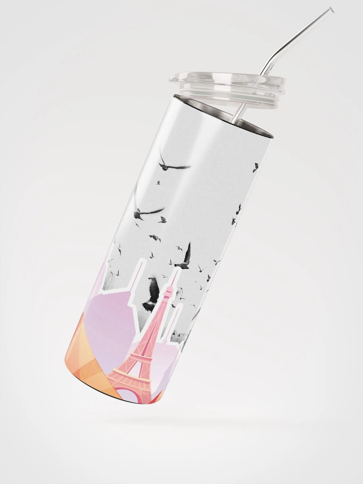 Creative Paris Themed Tumbler product image (2)