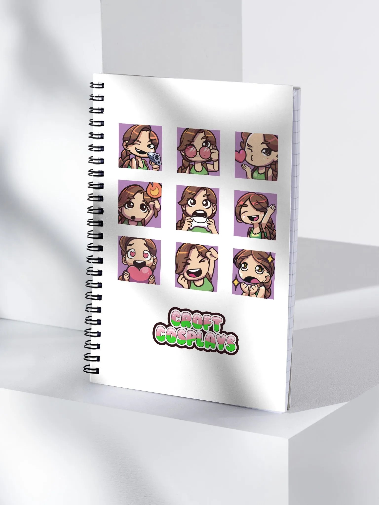 CroftCosplays Notebook product image (3)