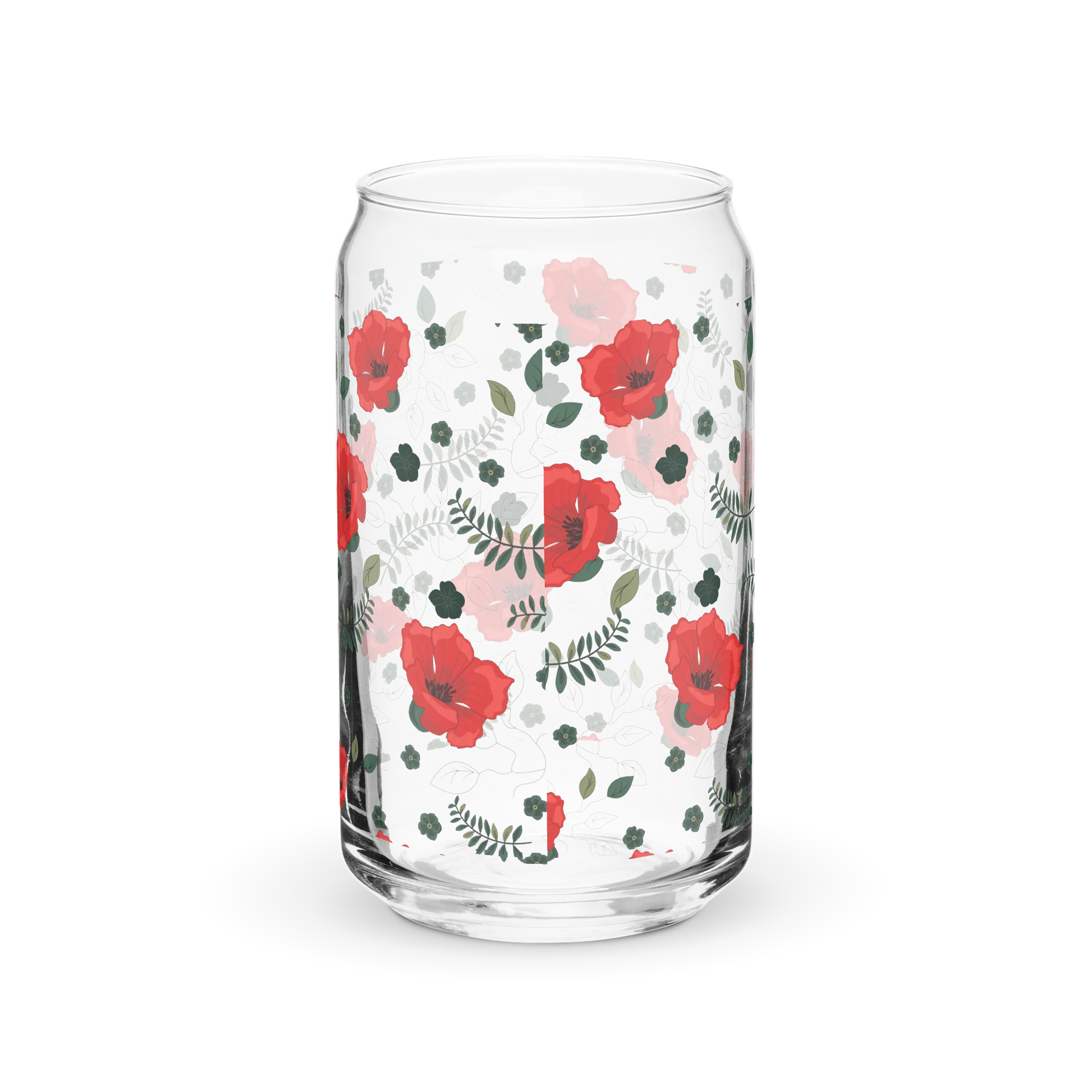 Poppy Flower Can Glass product image (2)