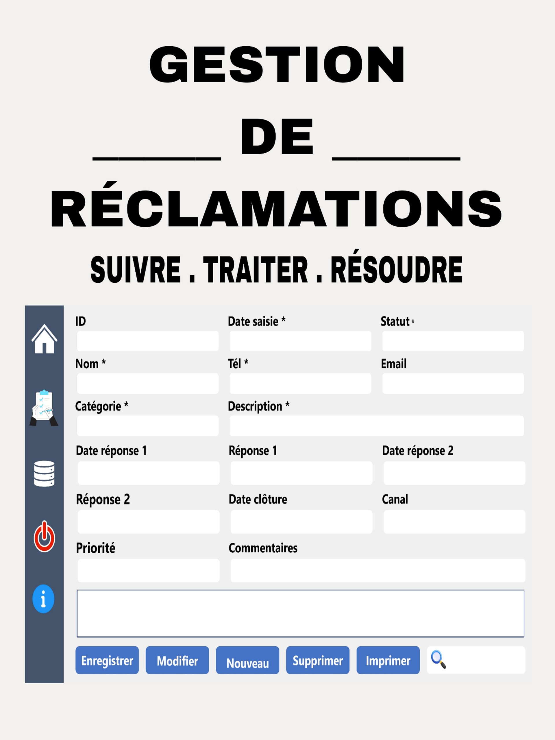 gestion de réclamations product image (2)