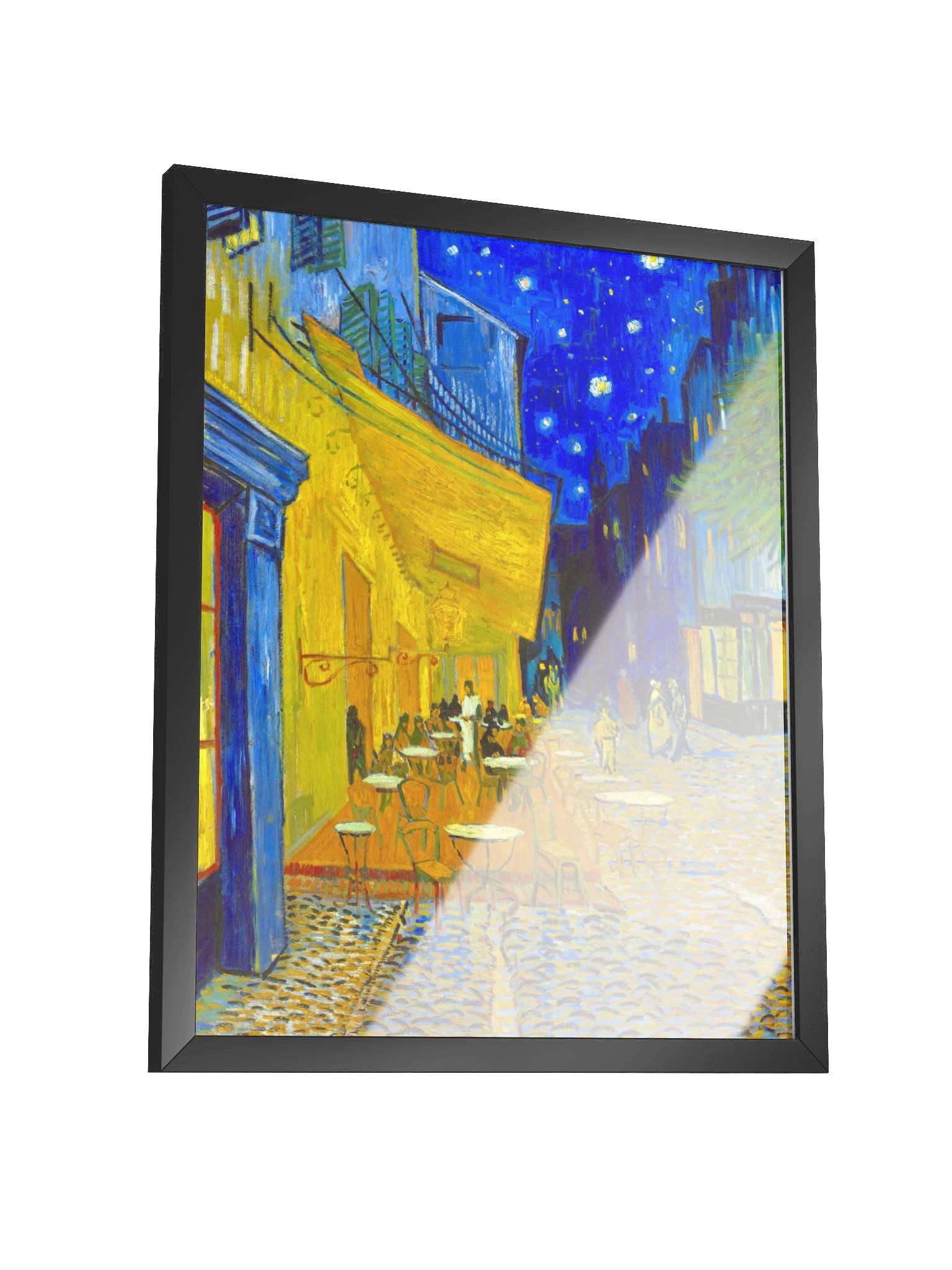 Café Terrace at Night — Large Framed Matte Poster product image (7)