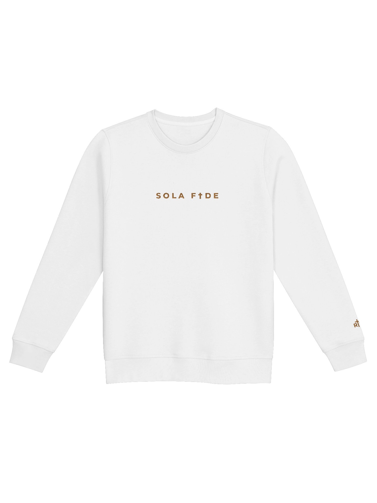 SOLA FIDE ORGANIC-BLEND UNISEX CREWNECK product image (2)