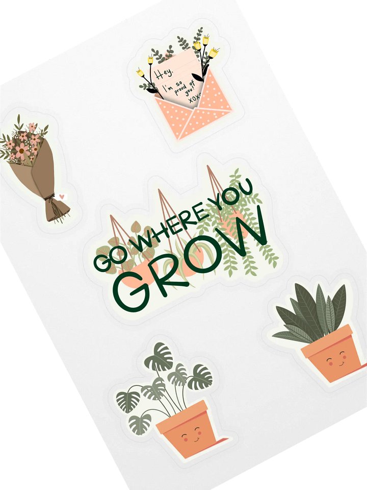 Throwback Sticker Sheet product image (1)