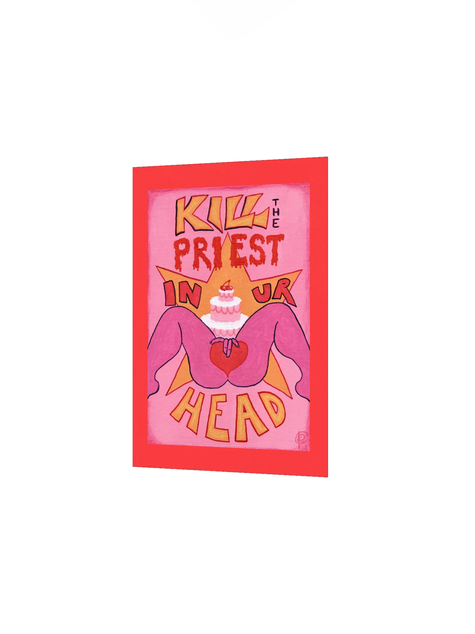 kill the priest in your head matte poster print product image (3)