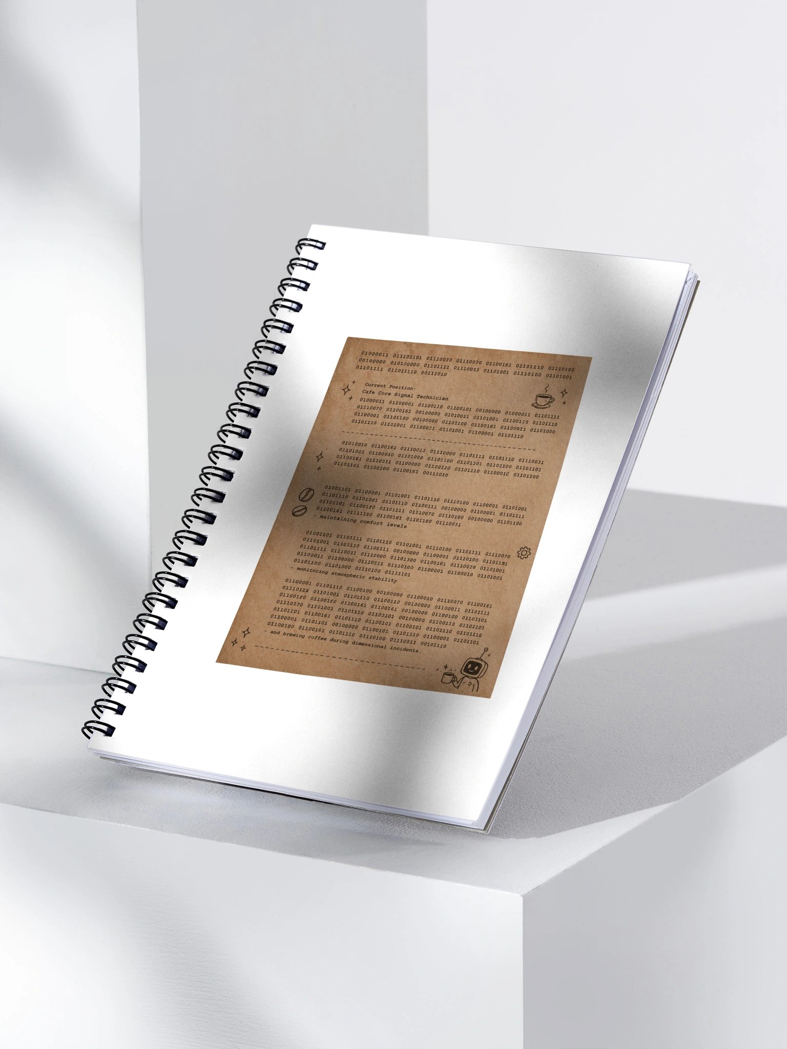 Carl’s Resume — Signal Notes Journal product image (3)