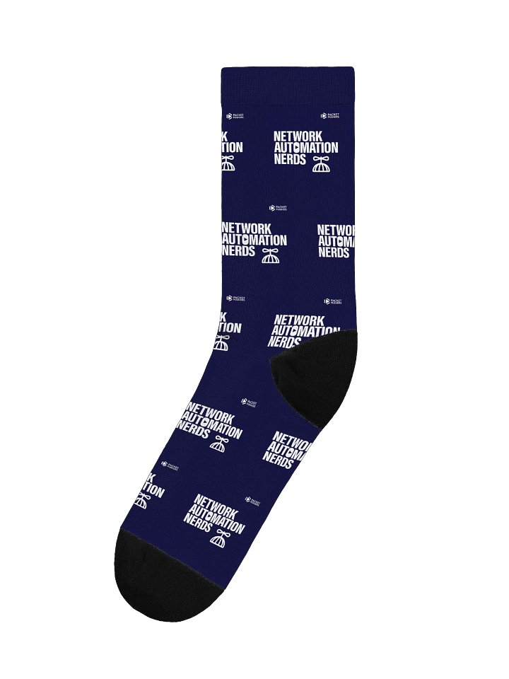 Eco-Friendly Nerd Crew Socks product image (1)