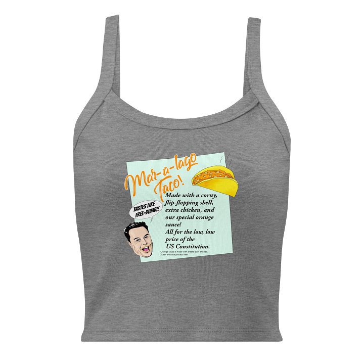 Mar-a-lago Taco Crop Tank product image (3)