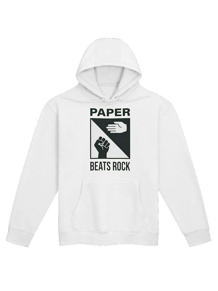 PAPER BEATS ROCK hoodie product image (1)