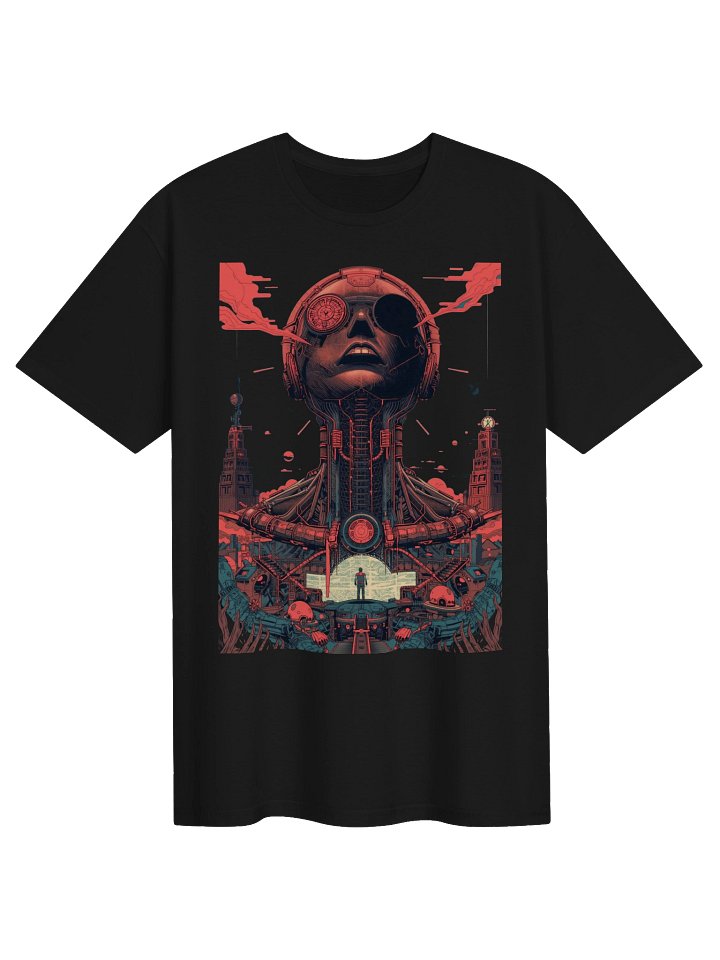 Cyberpunk Giant Head T-Shirt product image (1)