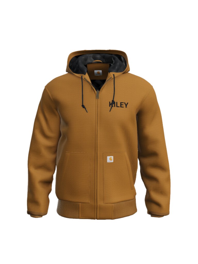 KILEY Men's Carhartt Loose Fit Washed Duck Insulated Active Jac product image (1)